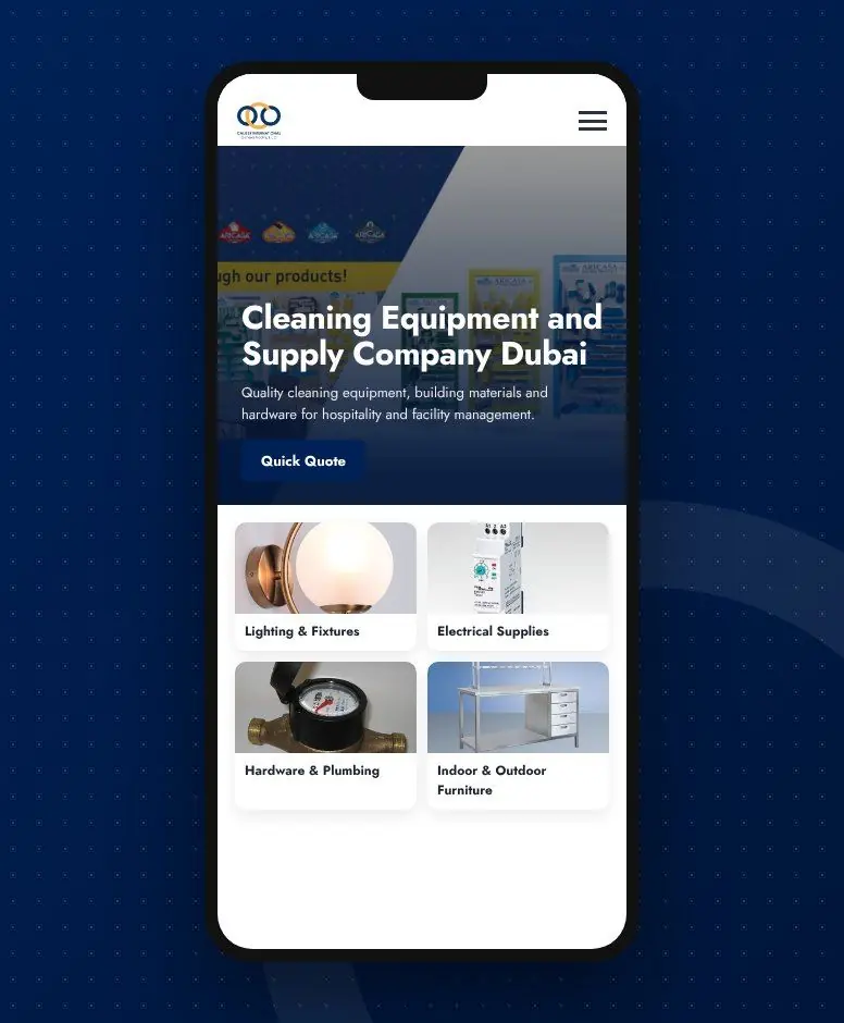 Caliber International website design by Zapio