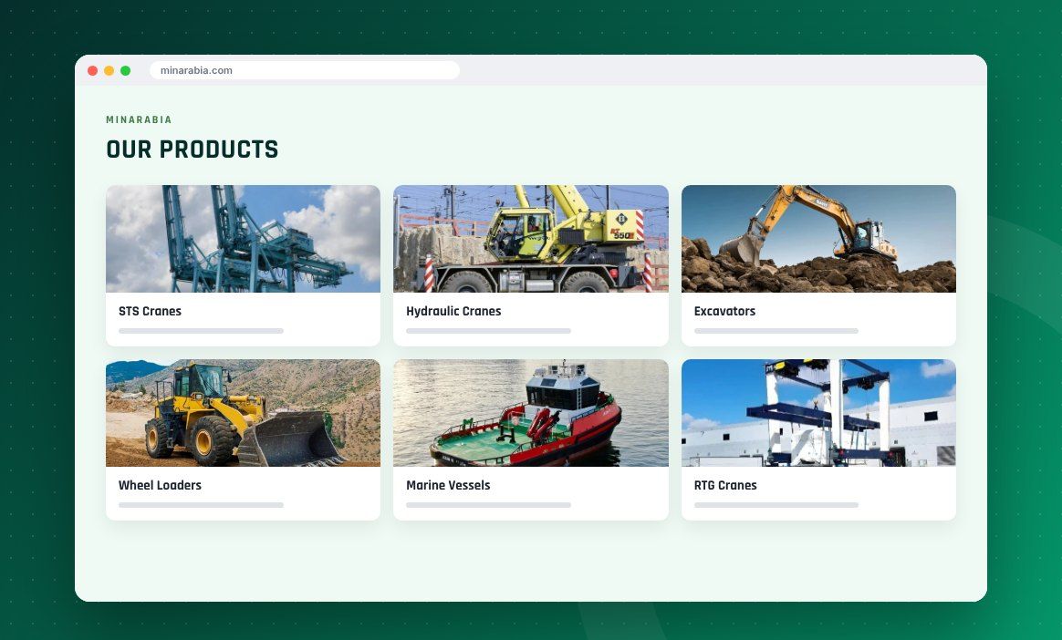 MinArabia services layout