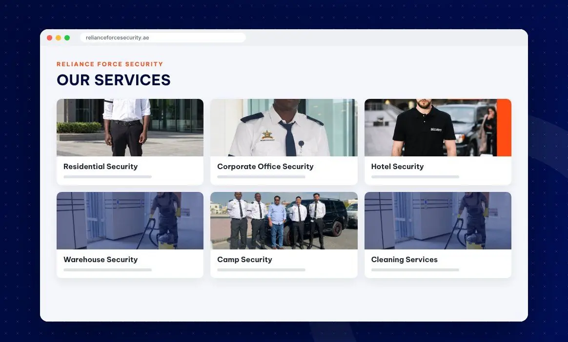 Reliance Force Security project screenshot